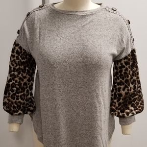 2X Mixed Media Sweater